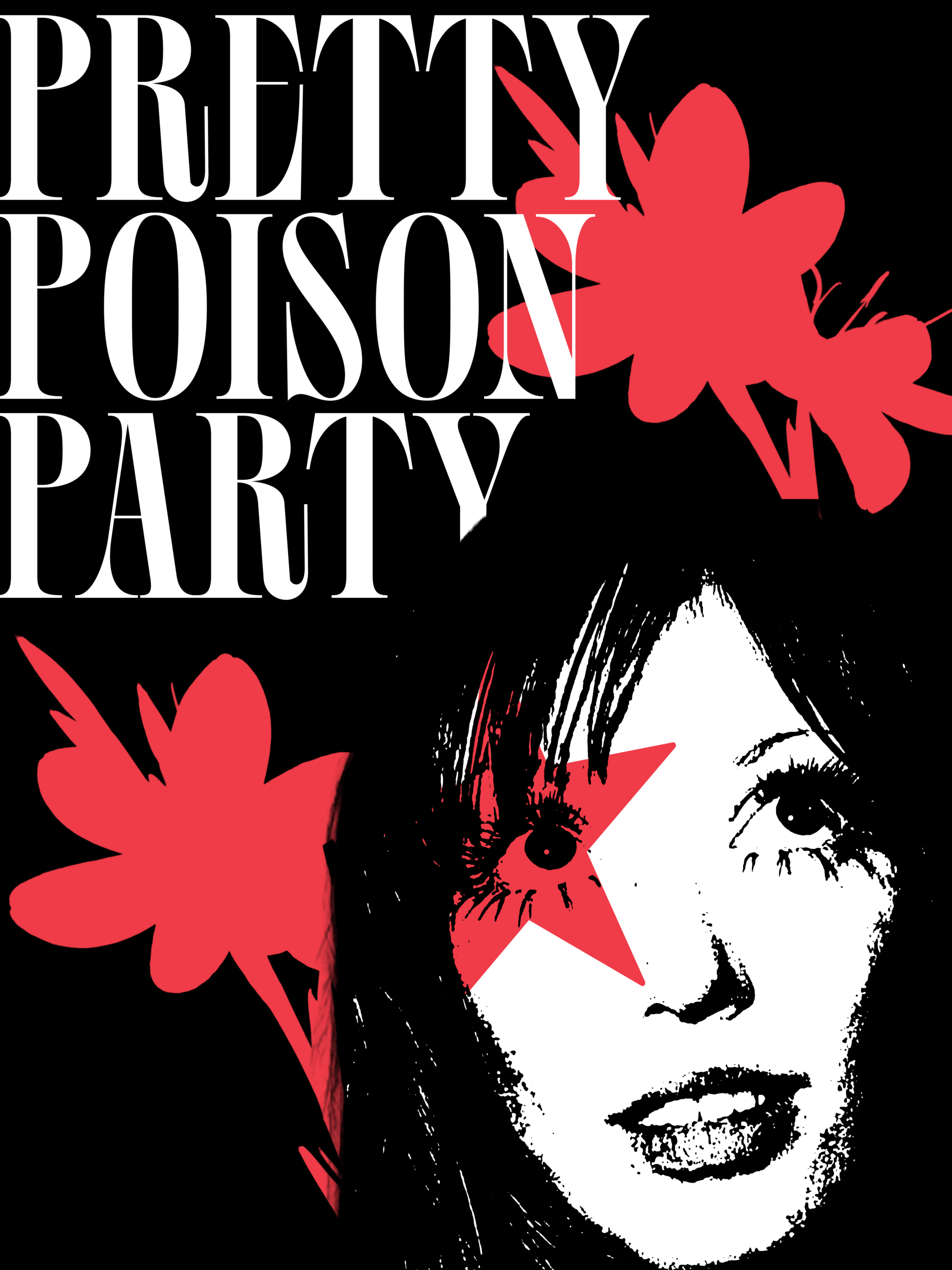 Graphic Design pretty posion party